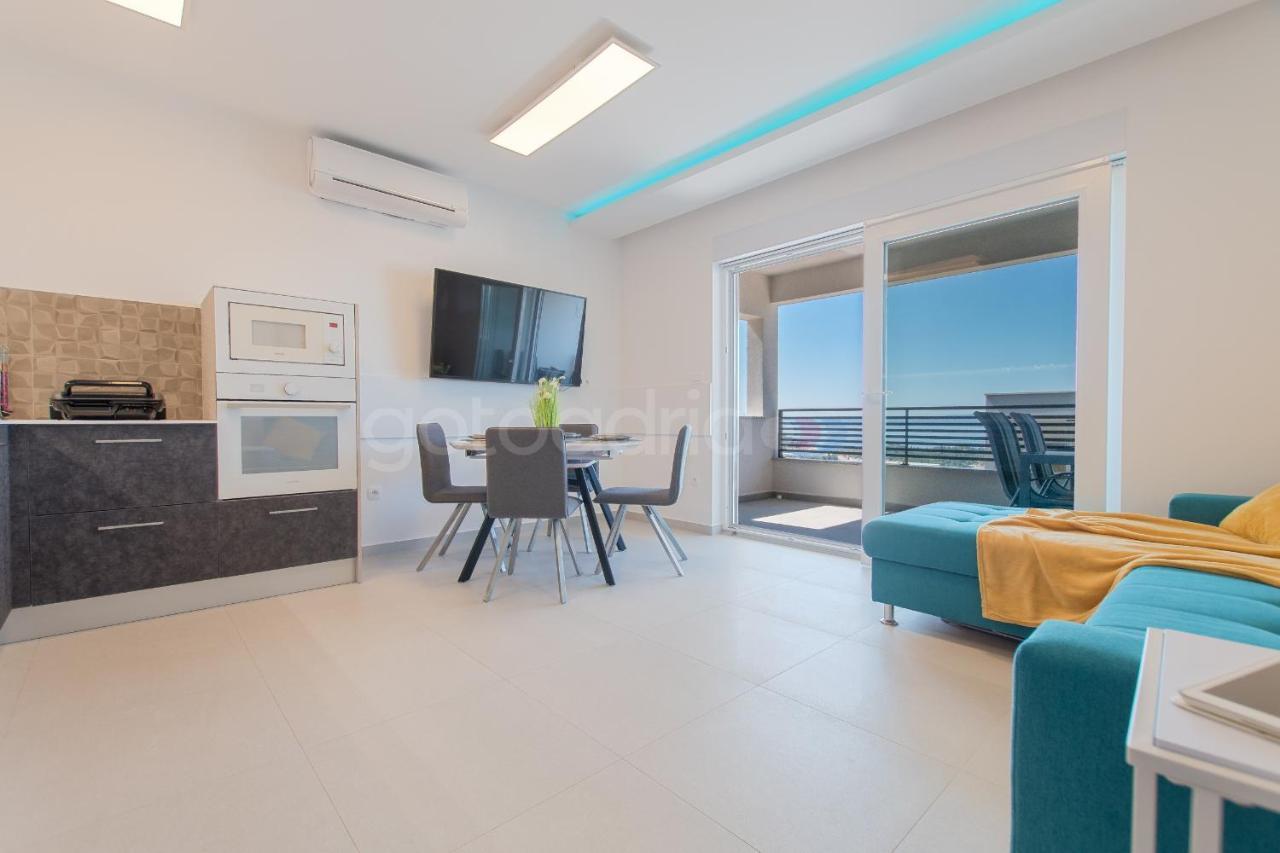 Luxury Sea View Apt Padi Via Mare Makarska Buitenkant foto
